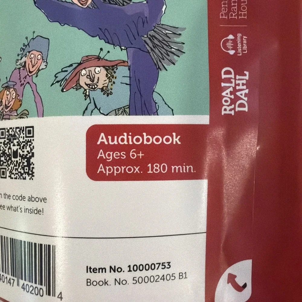 NEW In Package Tonies Roald Dahl the Witches Audiobook Play Character Toy